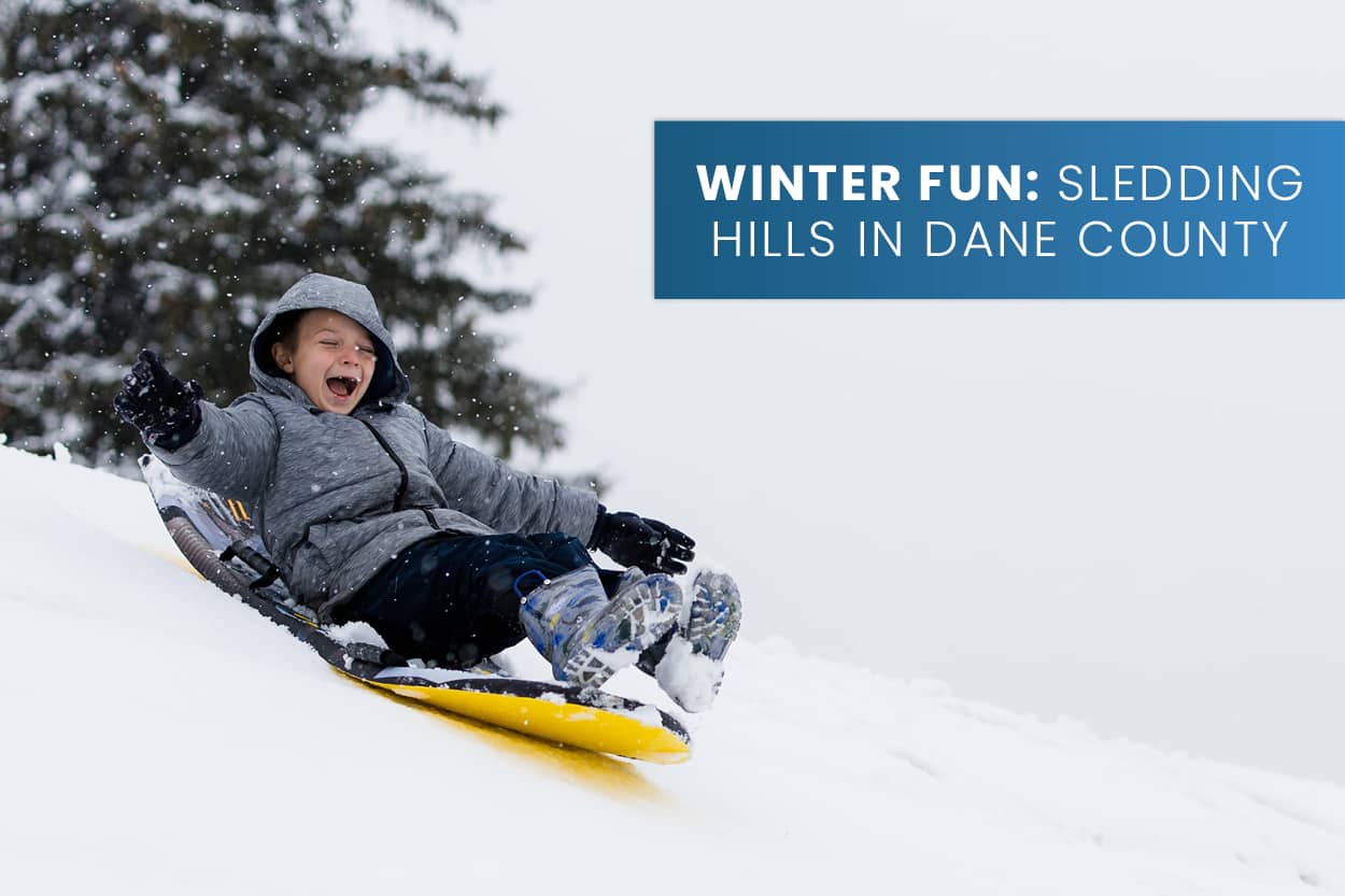 Winter Fun Sledding Hills in Dane County Stark Company Realtors